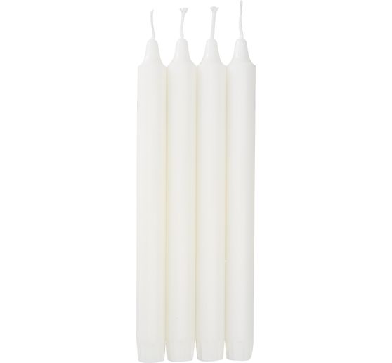 Bougies droites « Pure Natural Wax »