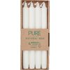 Bougies droites « Pure Natural Wax » Natural