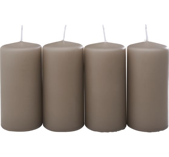 Bougies cylindriques, Ø 6 x 12 cm