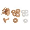 Set de disques d'articulation pour peluches, 5 x 20 mm