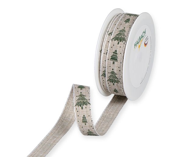 Printed ribbon "Fir trees"