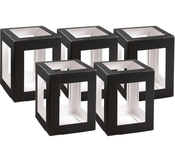 Lantern blank "Square", 5 pieces