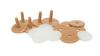 Set de disques d'articulation pour peluches, 4 x 30 mm, 1 x 35 mm