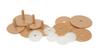 Set de disques d'articulation pour peluches, 4 x 45 mm, 1 x 55 mm