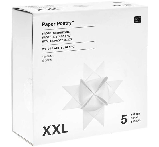 Étoiles de Fröbel XXL
