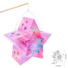 Kit créatif lanterne « Twinkle Star irisé » Rose fuchsia