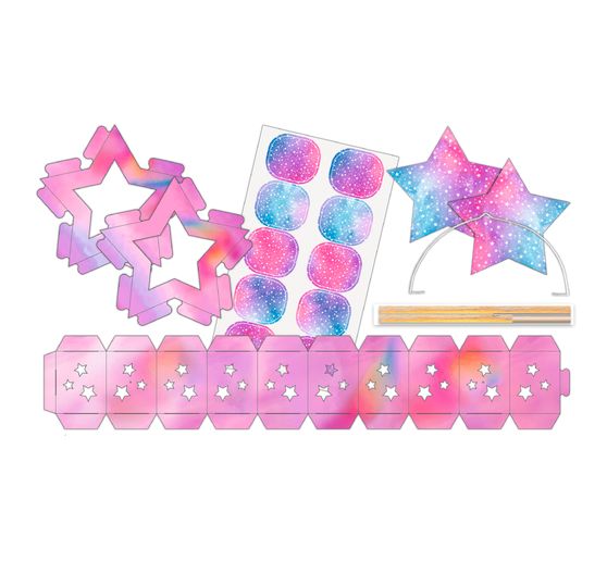 Kit créatif lanterne « Twinkle Star irisé »