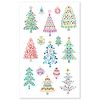 Stickers Crystal Sapins