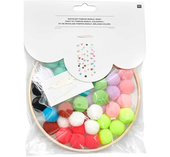 Kit créatif pompon « Mobile »