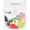 Kit créatif pompon « Mobile » Pastel
