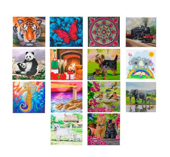 Diamond Painting « Crystal Art Card »