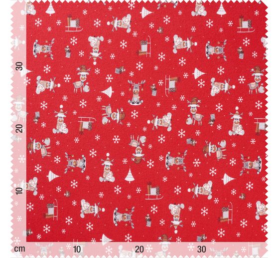 Tissu jersey au mètre « Ruby l'élan »