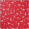 Jersey fabric "Moose Ruby" Red