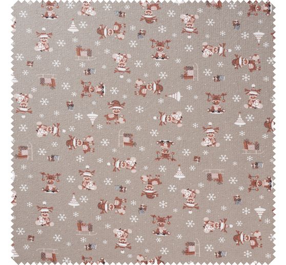 Tissu jersey au mètre « Ruby l'élan »