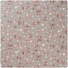 Jersey fabric "Moose Ruby" Taupe