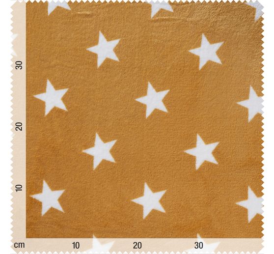 Tissu polaire au mètre « Étoiles »