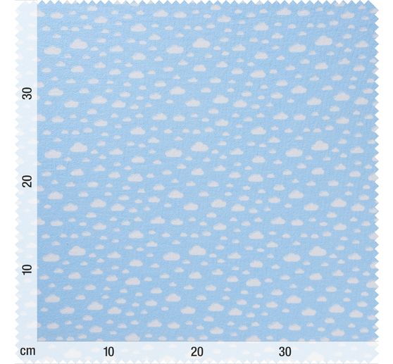 Tissu jersey au mètre « Nuages »