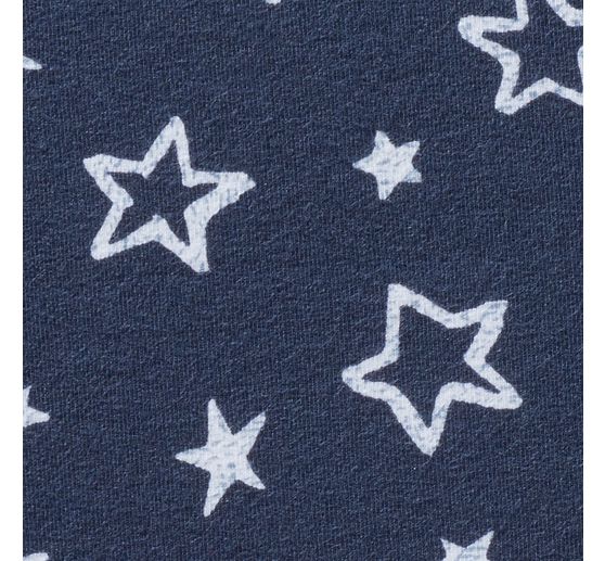 Tissu jersey au mètre « Étoiles »