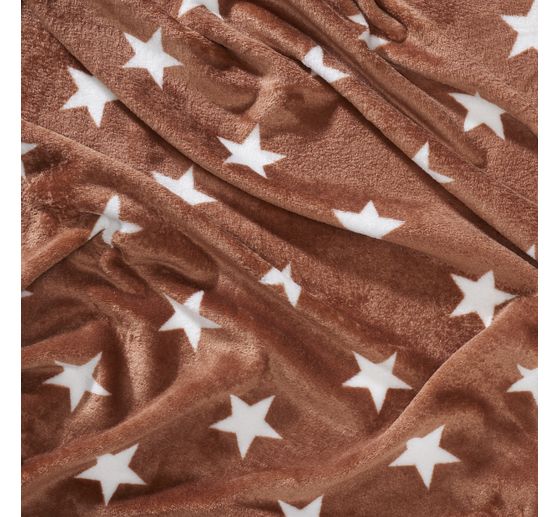 Tissu polaire au mètre « Étoiles »