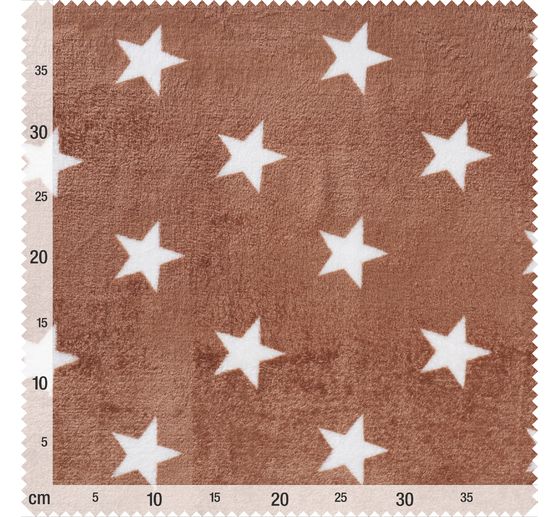 Tissu polaire au mètre « Étoiles »