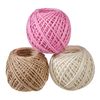 Set de cordelettes en jute VBS « Juta » Crème/Nature/Rose