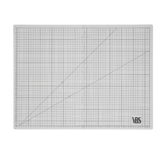Sous-main de découpe pliable VBS « Cool Grey »