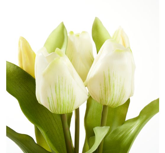 Bouquet de tulipes 3 fleurs et 2 bourgeons