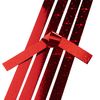 Bandes de papier « Holographie » Rouge