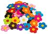 VBS Iron-on applications "Flower mix", 120 pieces