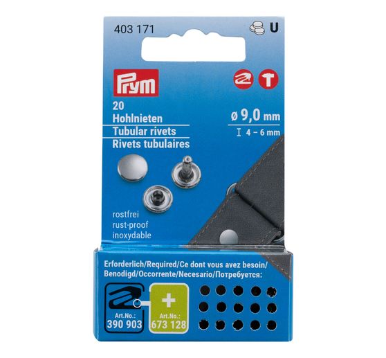 Rivets creux Prym