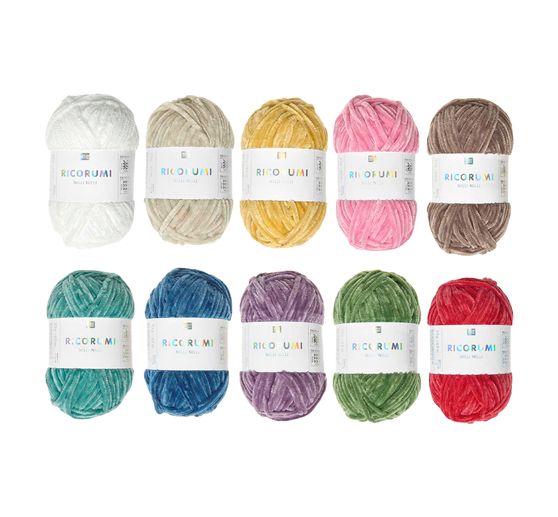 Laines Rico Design Ricorumi « Nilli Nilli », set de 10