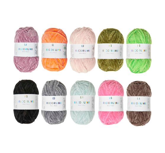 Laines Rico Design Ricorumi « Nilli Nilli », set de 10