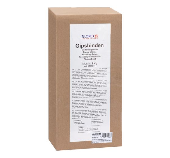 Bandes de plâtre XXL, tissu de modelage, gros paquet
