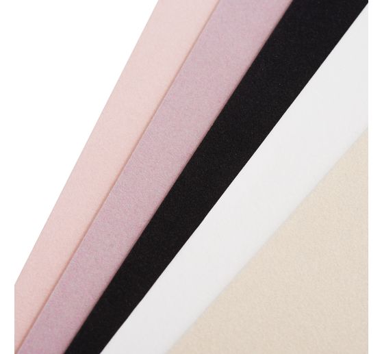 Papier velours, autocollant