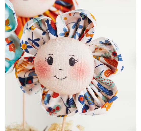 Visages en tissu tricot « Stefy »