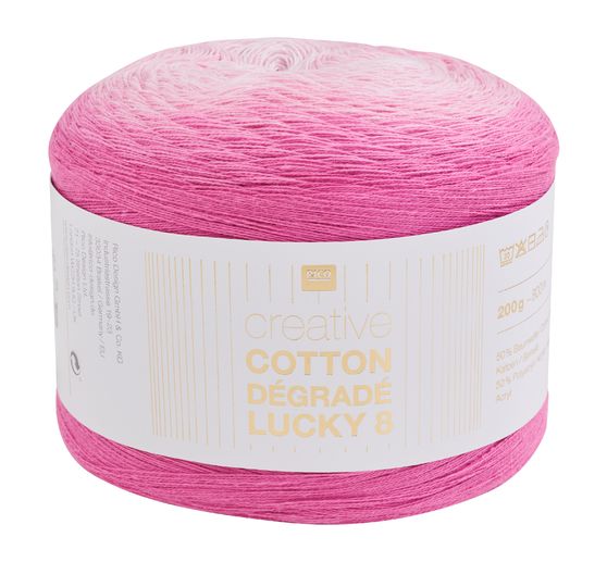 Fil Rico Design Creative « Cotton Dégradé Lucky8 »