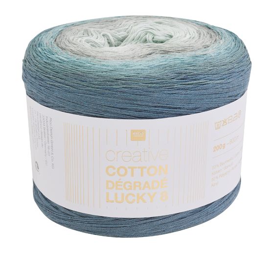 Fil Rico Design Creative « Cotton Dégradé Lucky8 »