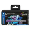 Pigment brush pen STAEDTLER, set de 6