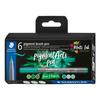 Pigment brush pen STAEDTLER, set de 6
