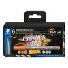Pigment brush pen STAEDTLER, set de 6