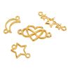 Assortiment de connecteurs VBS « Moon and Stars » Doré