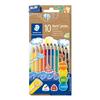 Crayons de couleur STAEDTLER Noris colour « Jumbo » + taille-crayon