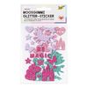 Stickers pailletés en caoutchouc mousse Unicorn