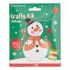 Kit créatif VBS « Caoutchouc mousse » Bonhomme de neige