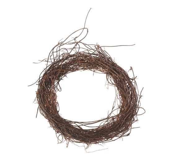 Couronne de sarments de vigne « Nature », fine