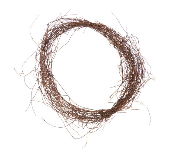 Couronne de sarments de vigne « Nature », fine
