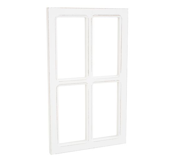 Fenêtre décorative en bois