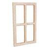 Fenêtre décorative en bois Nature
