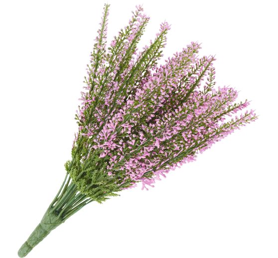 Erika, 24 brins de fleurs, L 26cm