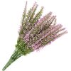 Erika, 24 brins de fleurs, L 26cm Rose fuchsia